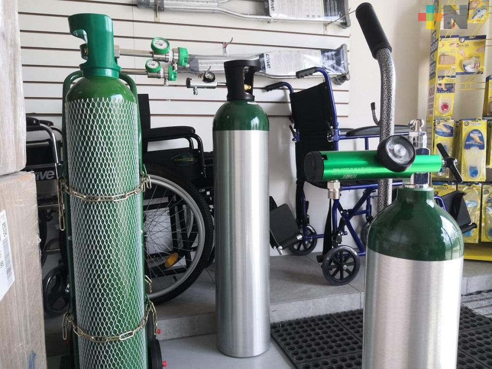 Bajó la demanda de oxígeno medicinal en un 70% en municipio de Veracruz