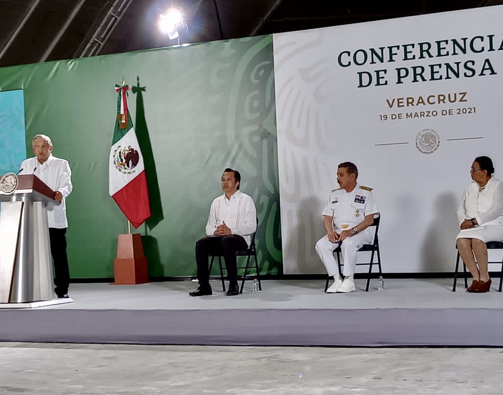 Reitera López Obrador: Veracruz considerado a regresar a clases presenciales en mes y medio