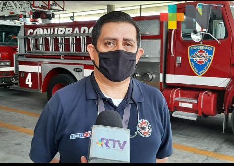 Cuerpo de Bomberos Conurbados está vacunado contra el COVID-19; mantendrá medidas sanitarias
