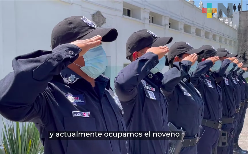 Veracruz, uno de los Estados con elementos policiacos  mejor remunerados y certificados: Gutiérrez Maldonado