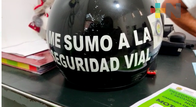 En Nogales, buscan concientizar sobre el uso de casco en motociclistas