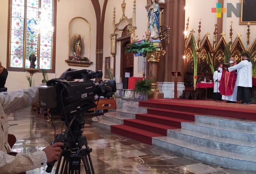 Radiotelevisión de Veracruz transmitirá los oficios litúrgicos de Semana Santa