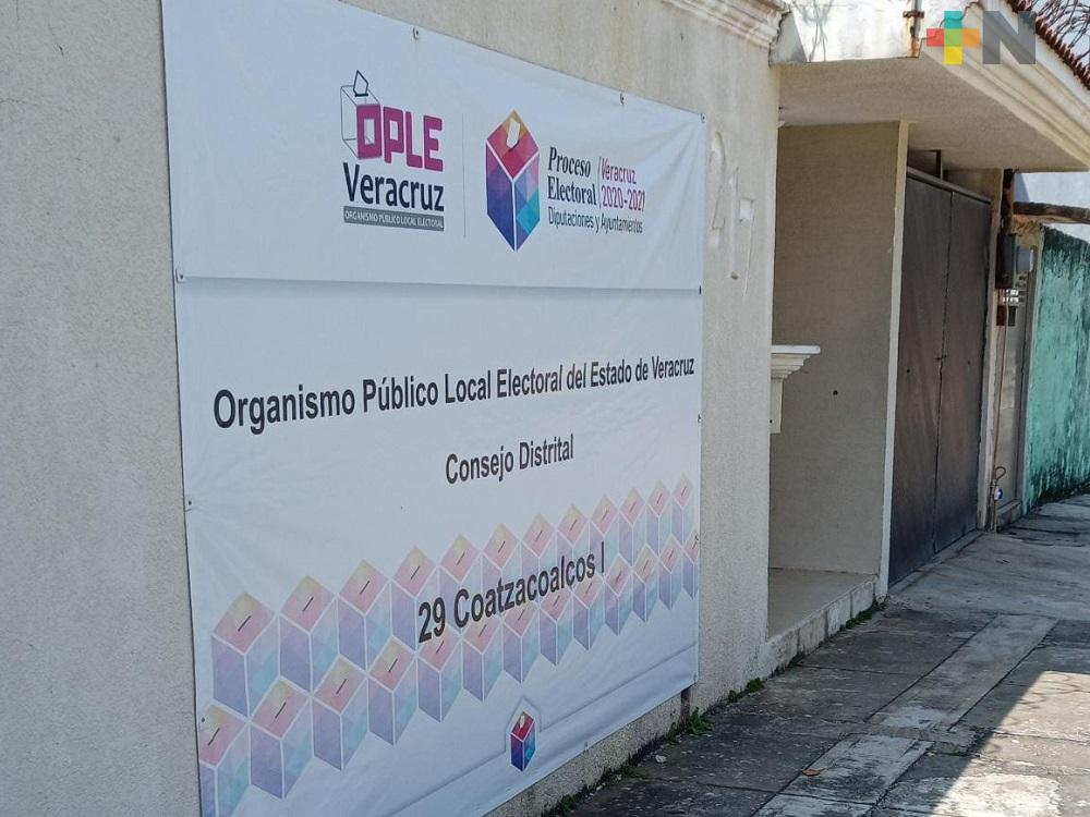 Cerca de 160 ciudadanos se han registrado para ser supervisores y capacitadores electorales en Coatzacoalcos