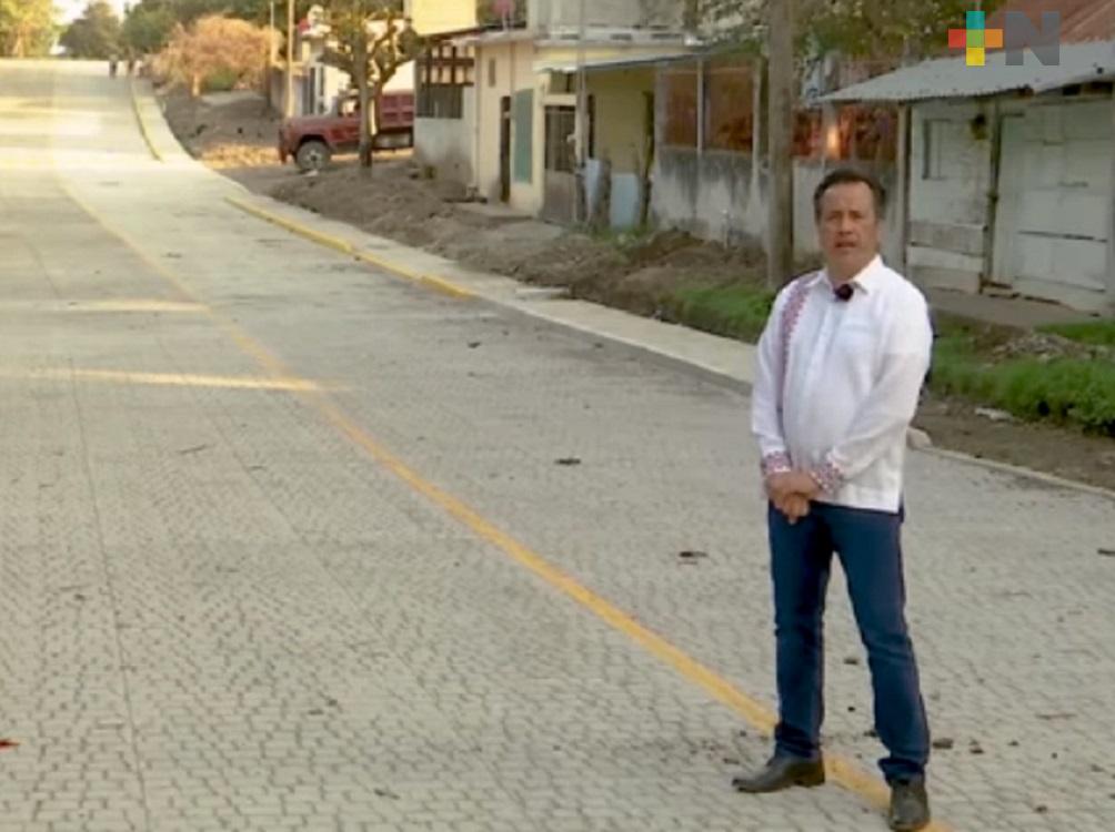 Con obras y acciones se demuestra que se sigue trabajando por el desarrollo de Veracruz: CGJ