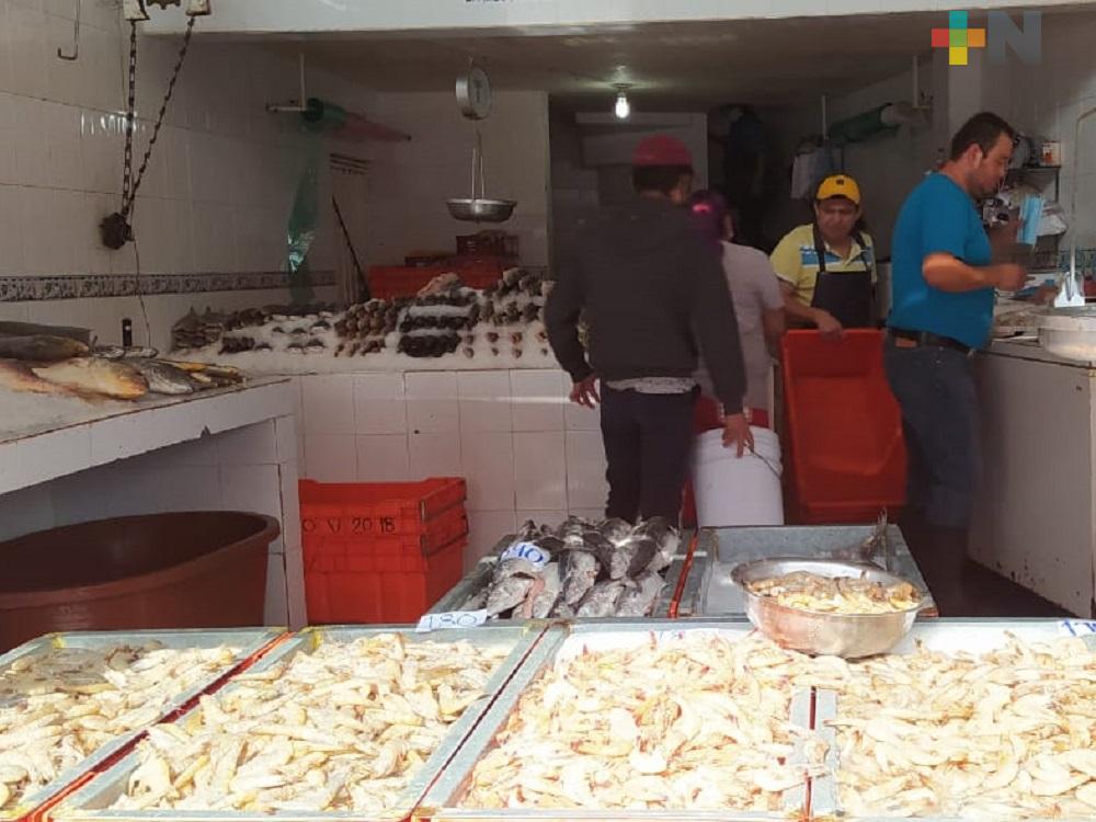 Venta de carne y mariscos se incrementa para la cena de fin de año