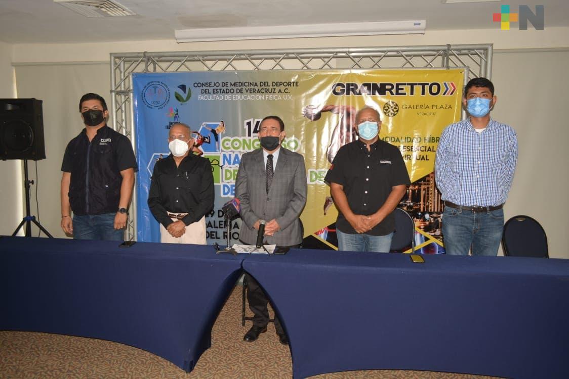 Presentan Congreso Nacional de Medicina del Deporte