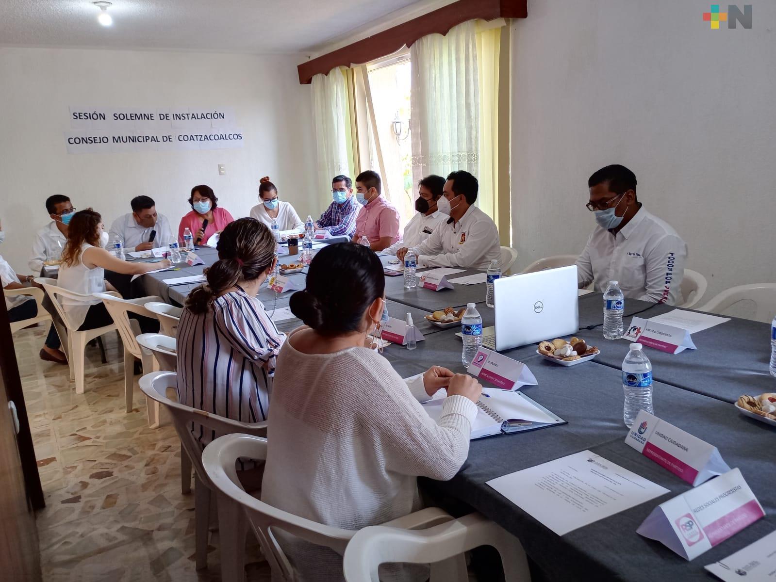 Aspirantes a candidatos a la presidencia municipal de Coatzacoalcos deben conducirse con legalidad: OPLE