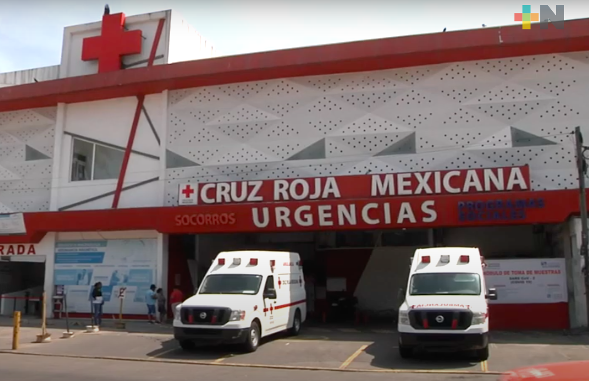 Traslados covid de Cruz Roja delegación Veracruz podrían aumentar de nuevo