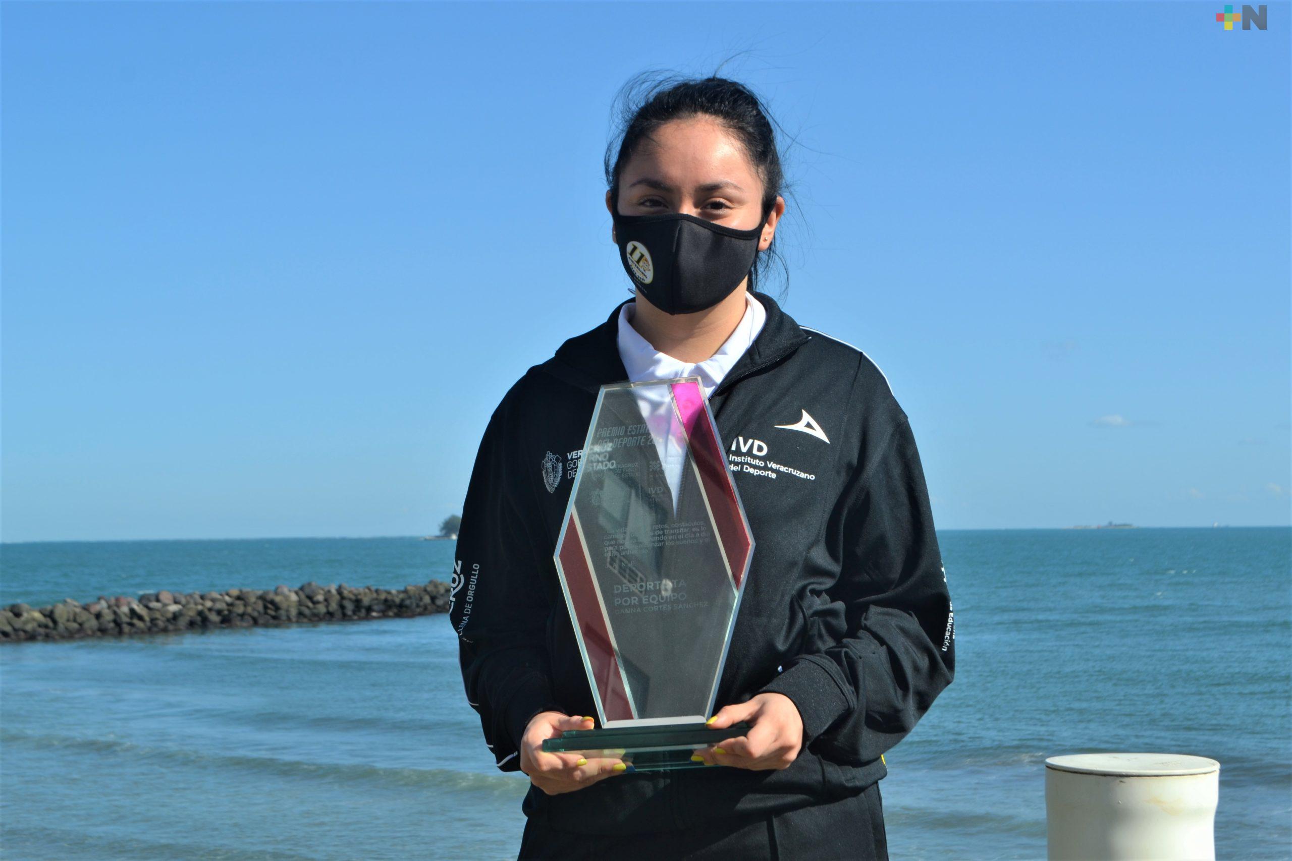 Danna Cortés campeona del Tour Mexicano de Voleibol de Playa