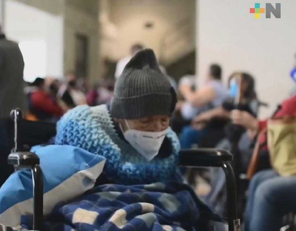 Doña Naty agradeció trato durante jornada de vacunación en municipio de Veracruz