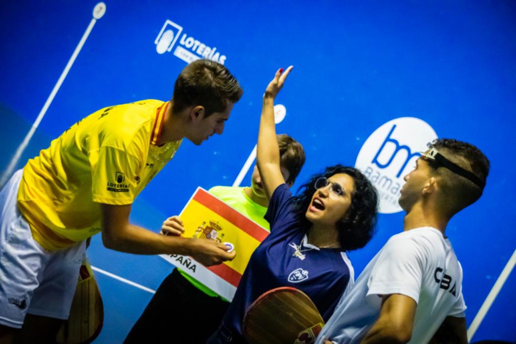 Primera árbitra mexicana en el deporte de la pelota vasca