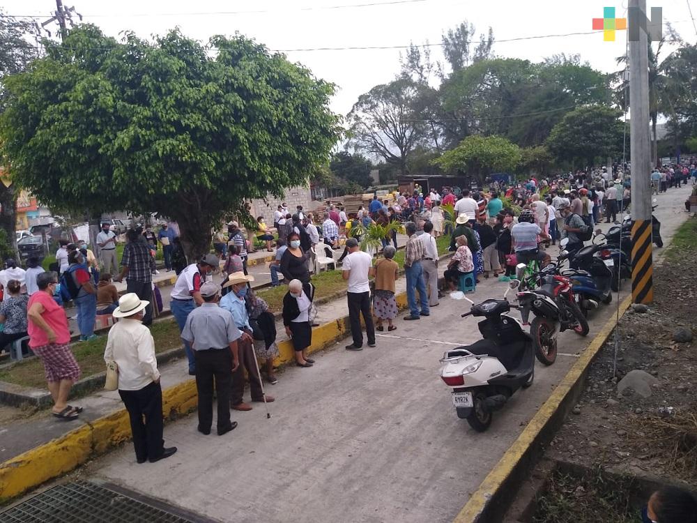 En Misantla inició la aplicación de vacuna contra COVID-19