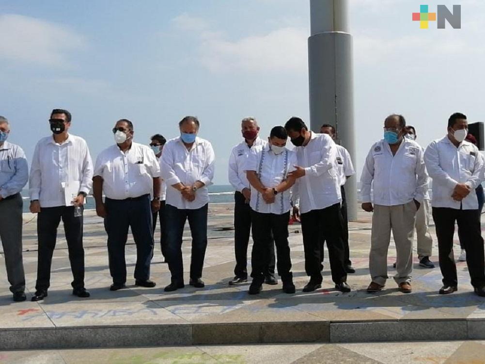 En municipio de Veracruz, taxistas agradecieron a gobernador y Congreso modificación de leyes del Transporte Público