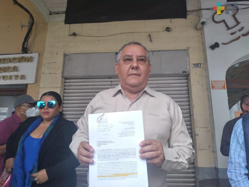 Aspirante a candidatura a alcaldía del municipio de Medellín de Bravo denunció amenazas en su contra