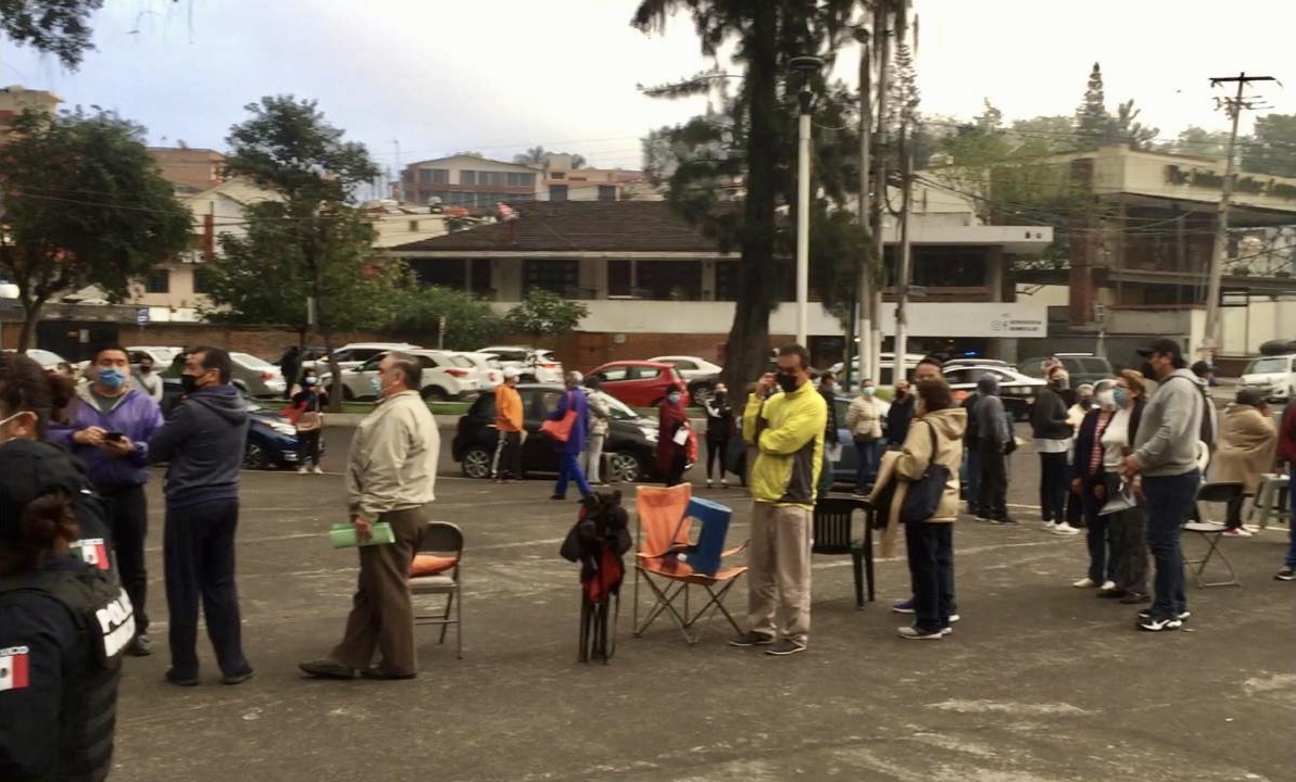 Comenzó la vacunación, contra el COVID-19 en Xalapa