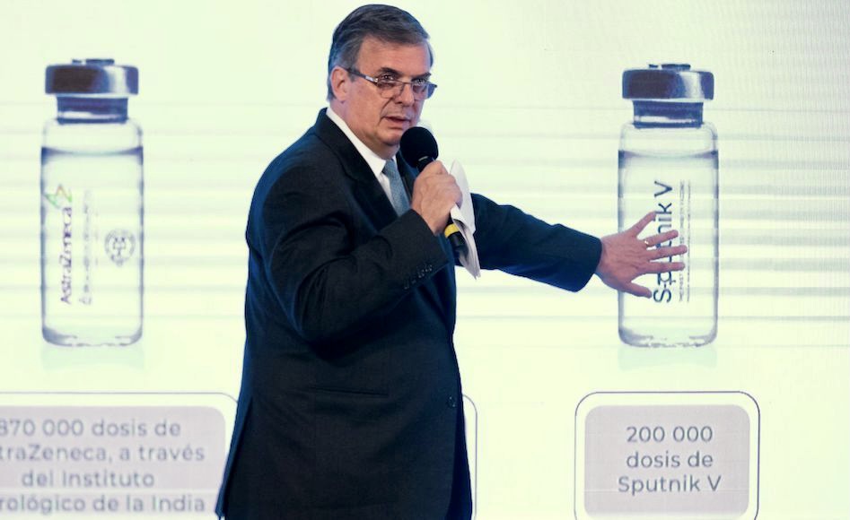 Las 2.7 millones de vacuna prestadas por EU llegarán la próxima semana a México: Marcelo Ebrard