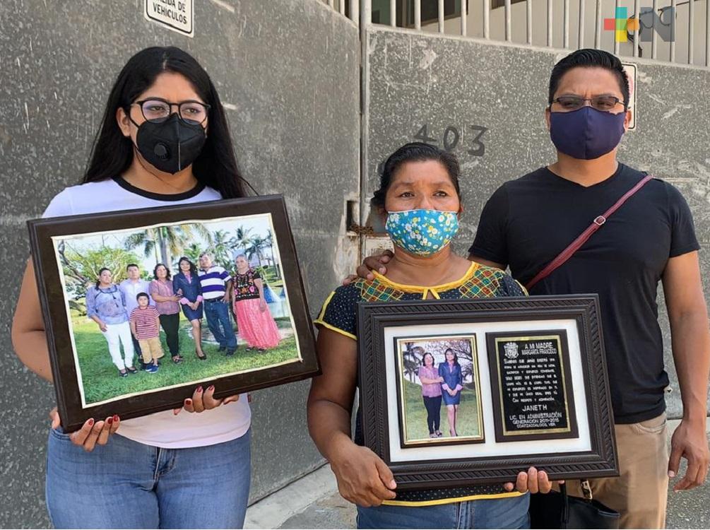 Familiares de mujer atropellada y apuñalada en Coatzacoalcos, piden agilizar proceso para detener a culpable