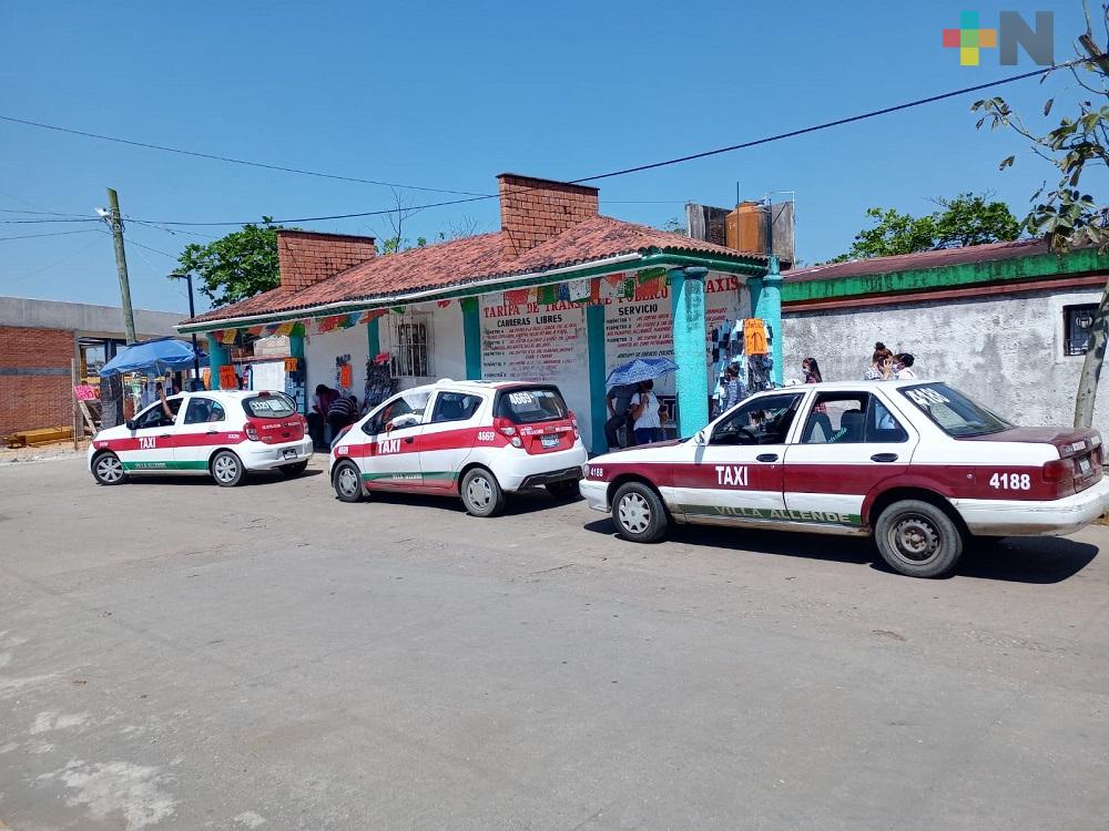 Habitantes de Villa Allende inconformes con aumento a tarifa de taxi colectivo