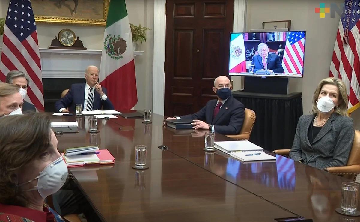 Biden promete tratar a México como «iguales»