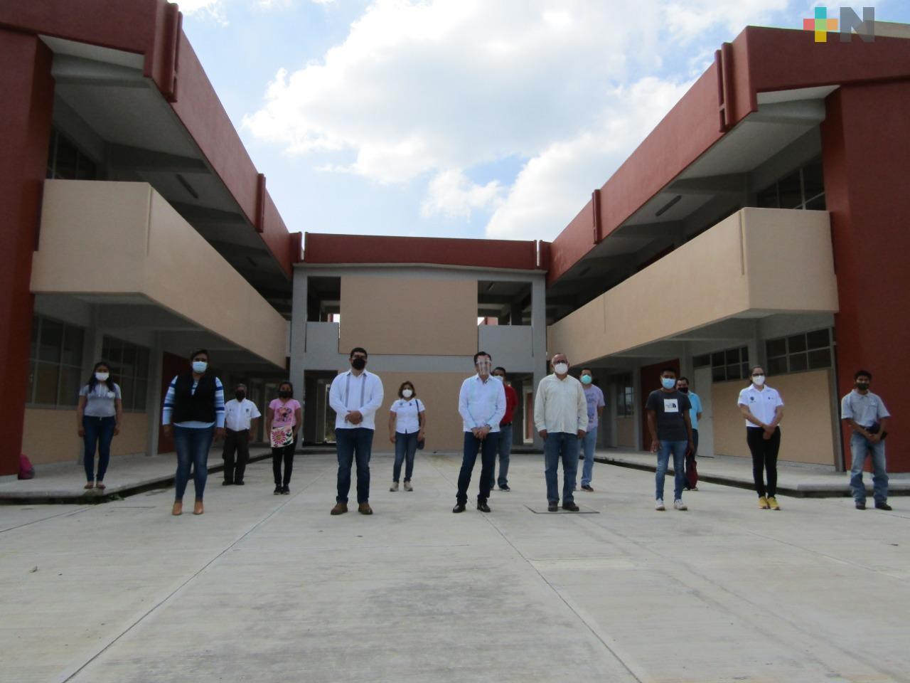 Nuevas instalaciones del Instituto Tecnológico de Chicontepec estarán listas antes del siguiente ciclo escolar