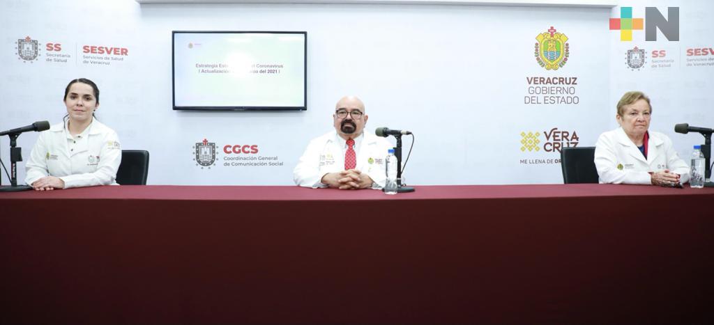 Se registran 87 casos nuevos de COVID-19 en Veracruz