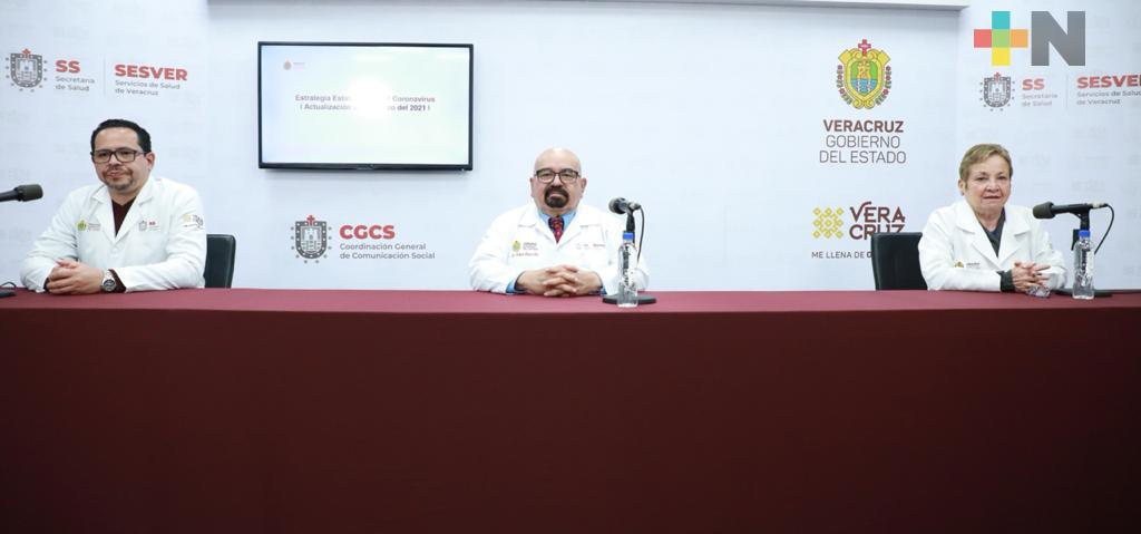 Registra Salud 93 casos nuevos positivos a COVID-19 en Veracruz
