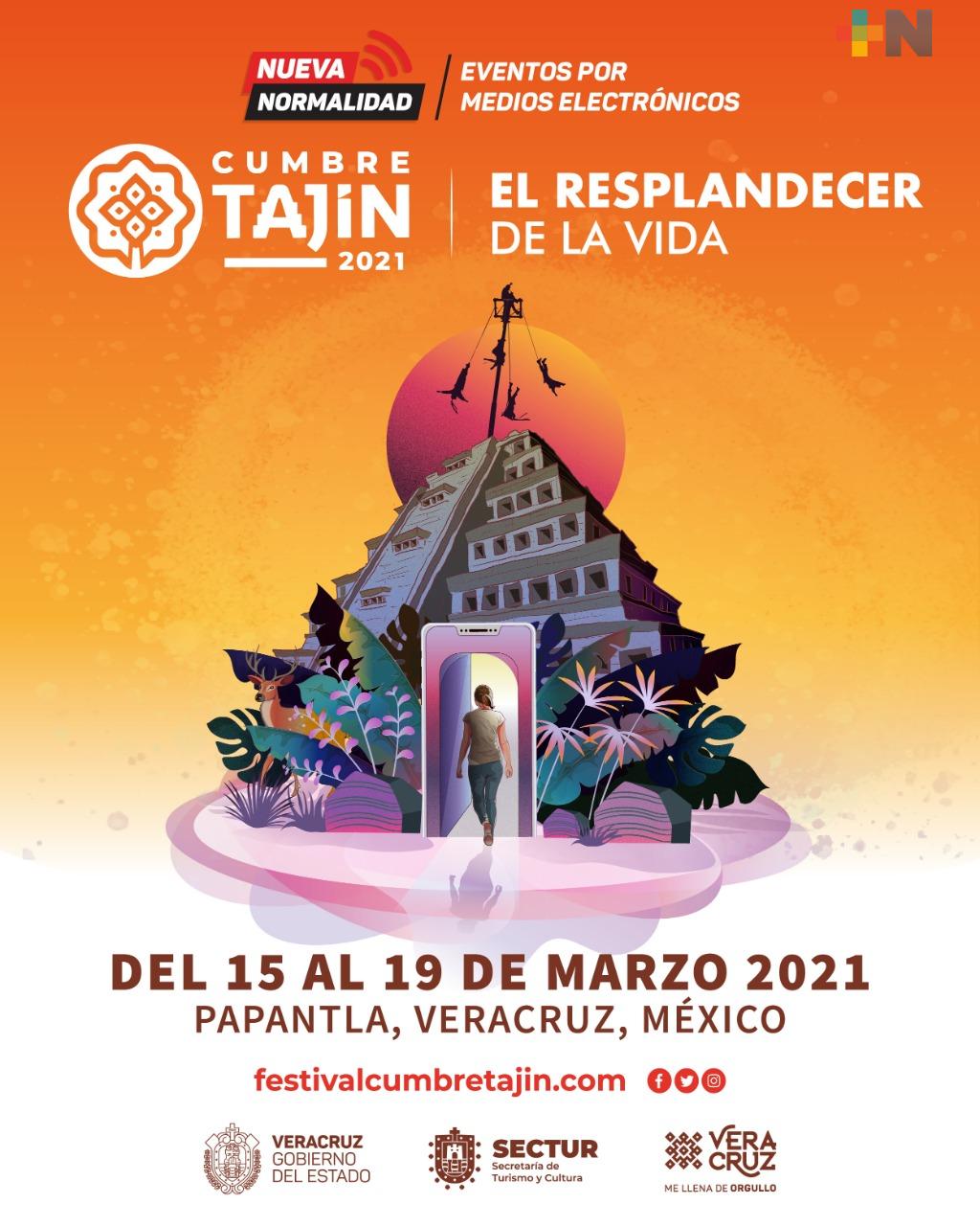 Cumbre Tajín 2021 “El Resplandecer de la Vida” será virtual