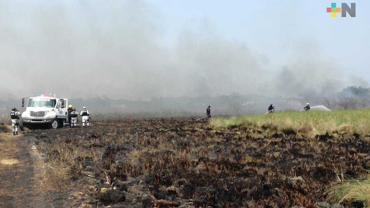 Liquidados, incendio en Tatatila y otros municipios