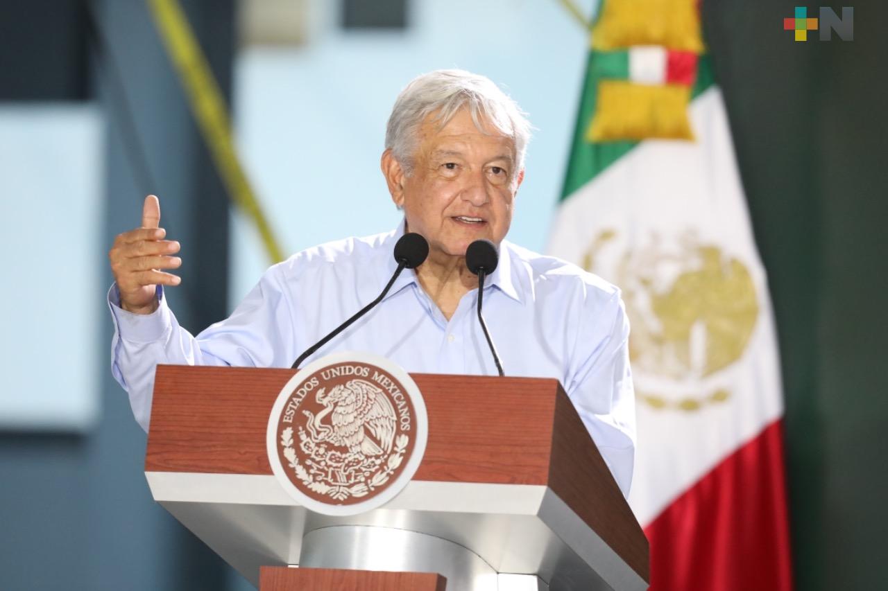 Cuartel de Guardia Nacional en Las Choapas es fruto del combate a la corrupción: presidente López Obrador