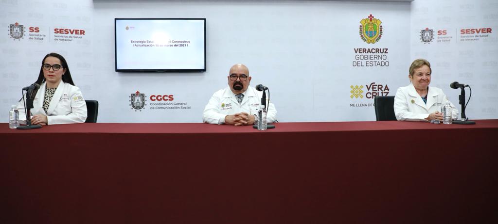 Se registran 108 casos nuevos positivos a COVID-19 en Veracruz