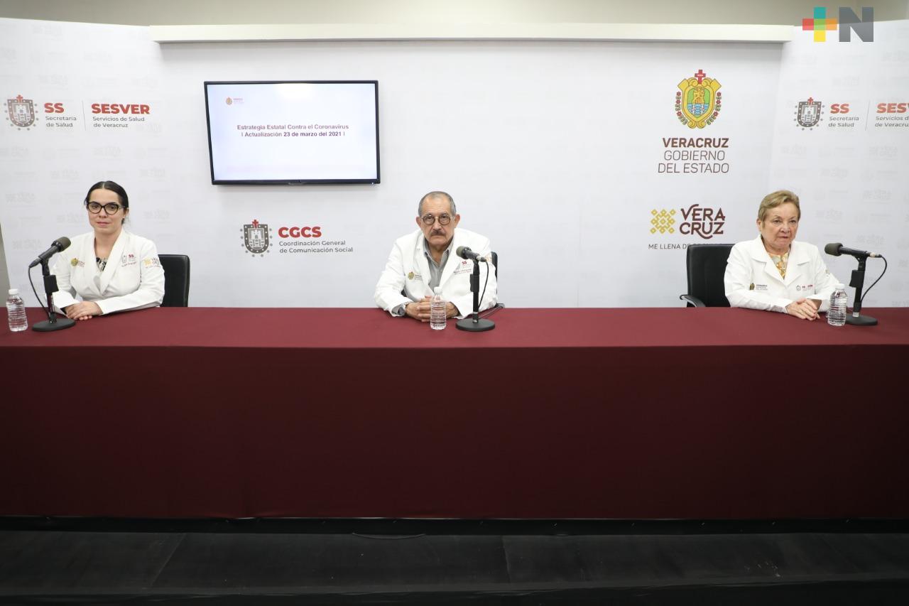 Se registran 91 casos nuevos positivos a COVID-19 en Veracruz