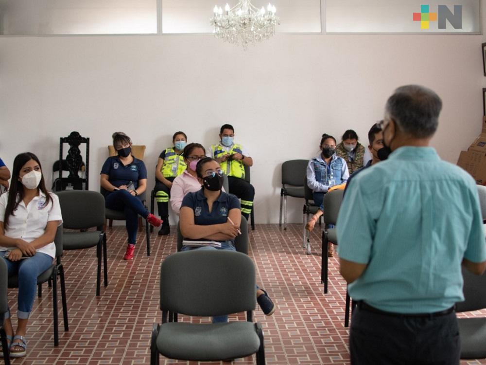 INE capacita a funcionarios del Ayuntamiento de Fortín en miras del proceso electoral