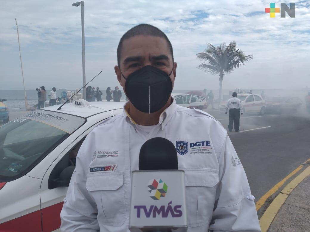 Tránsito vigilará se acaten medidas de prevención contra COVID-19 en Veracruz-Boca del Río
