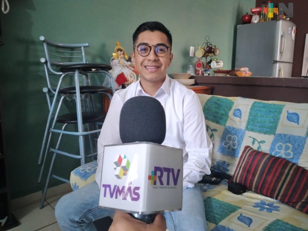 Un reto estudiar últimos semestres en línea: estudiante de la UV