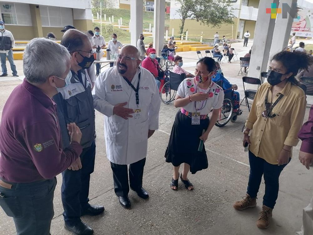 Jornada de vacunación para adultos mayores en Coatzacoalcos se cumplió en tiempo y forma: Ramos Alor