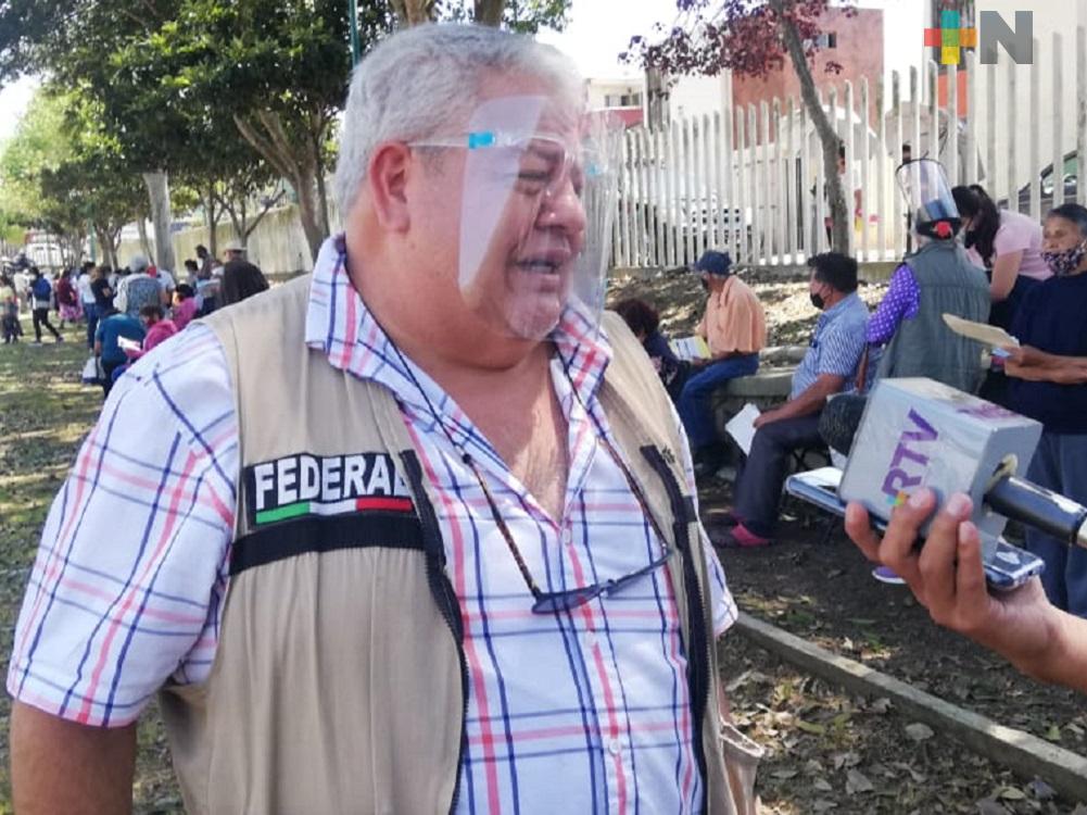 Se amplía un día más jornada de vacunación anticovid en municipio de Veracruz: Manuel Huerta