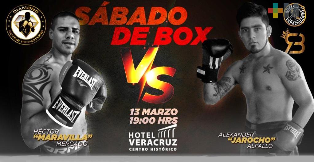 Alistan “Sábado de Box”, en Veracruz