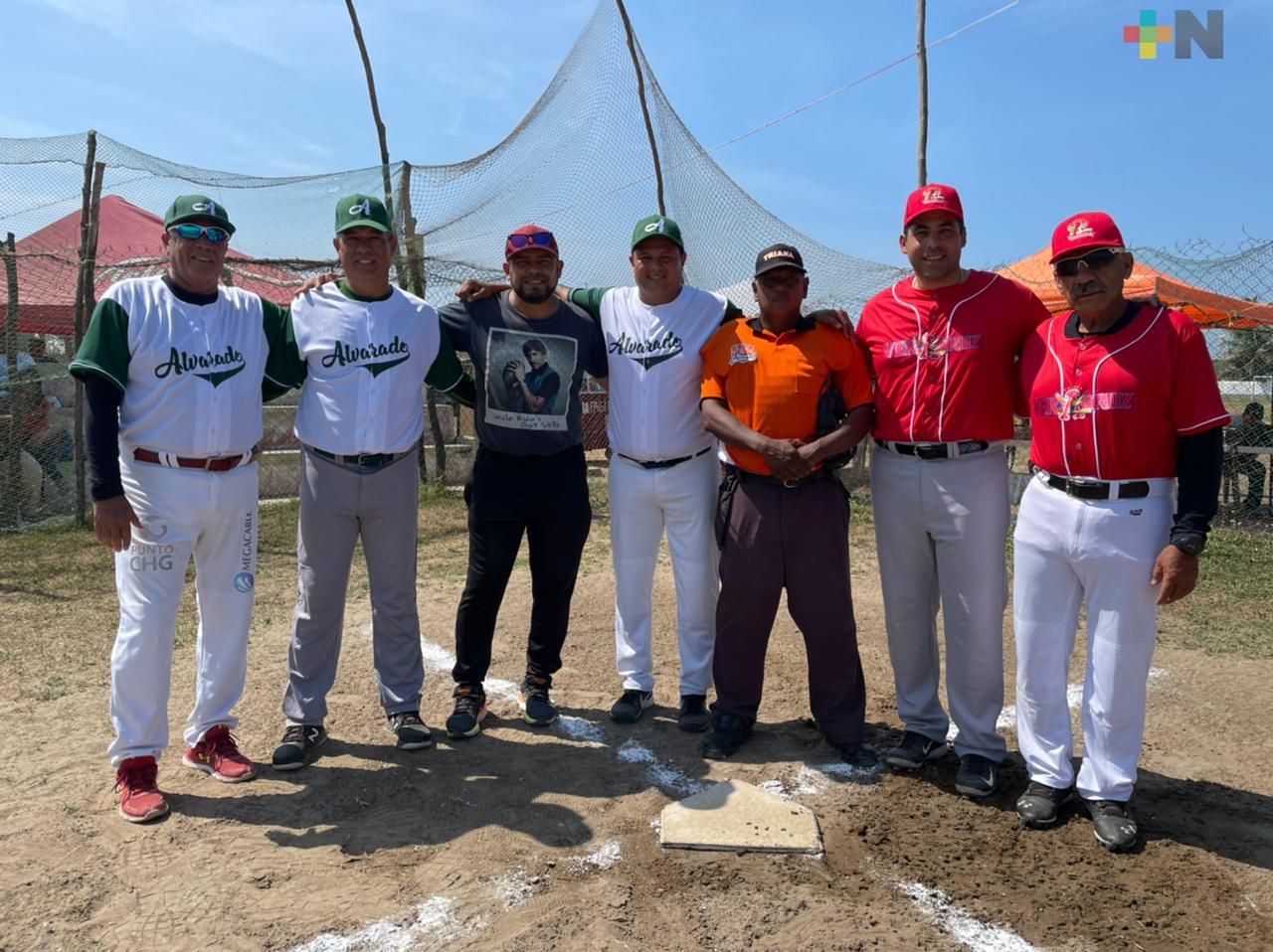 Ex-Rojos del Águila derrotaron a combinado alvaradeño