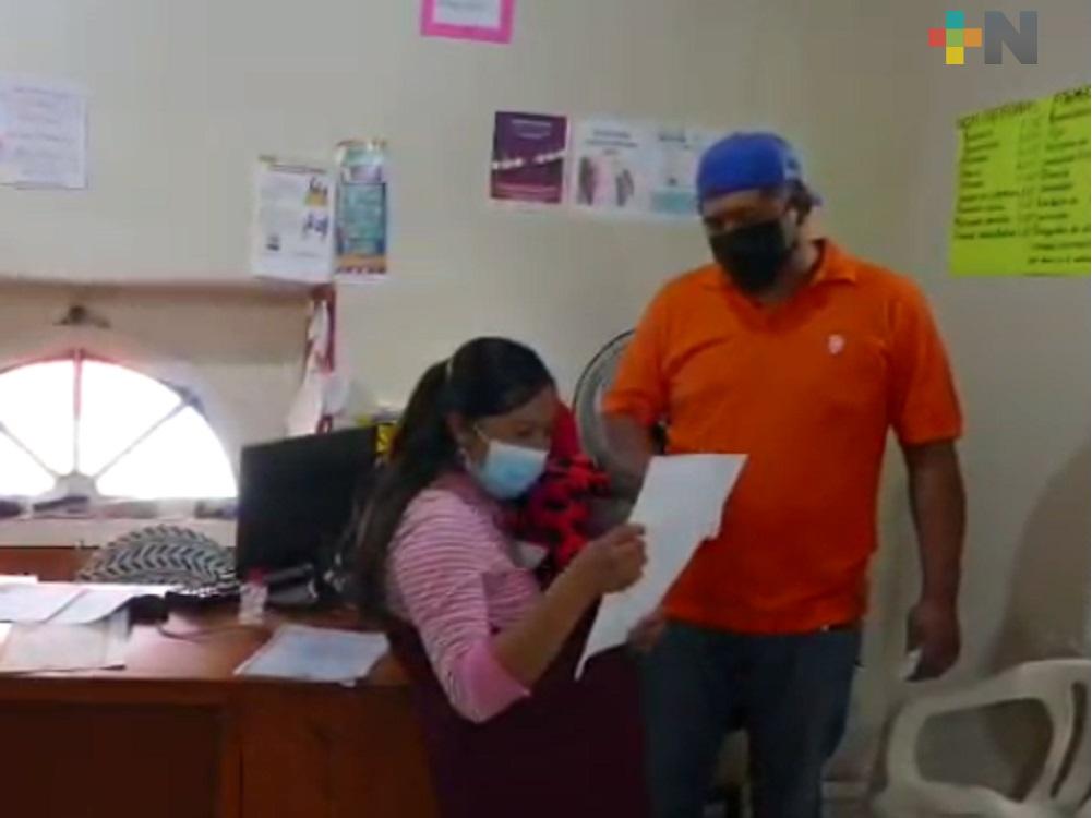Programa gratuito de Registro Civil llegó a la sierra de Huayacocotla