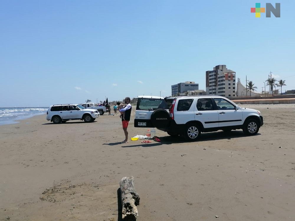 Prohíben ingreso de bebidas alcohólicas y vehículos a playas de Coatzacoalcos, Villa Allende y Colorado