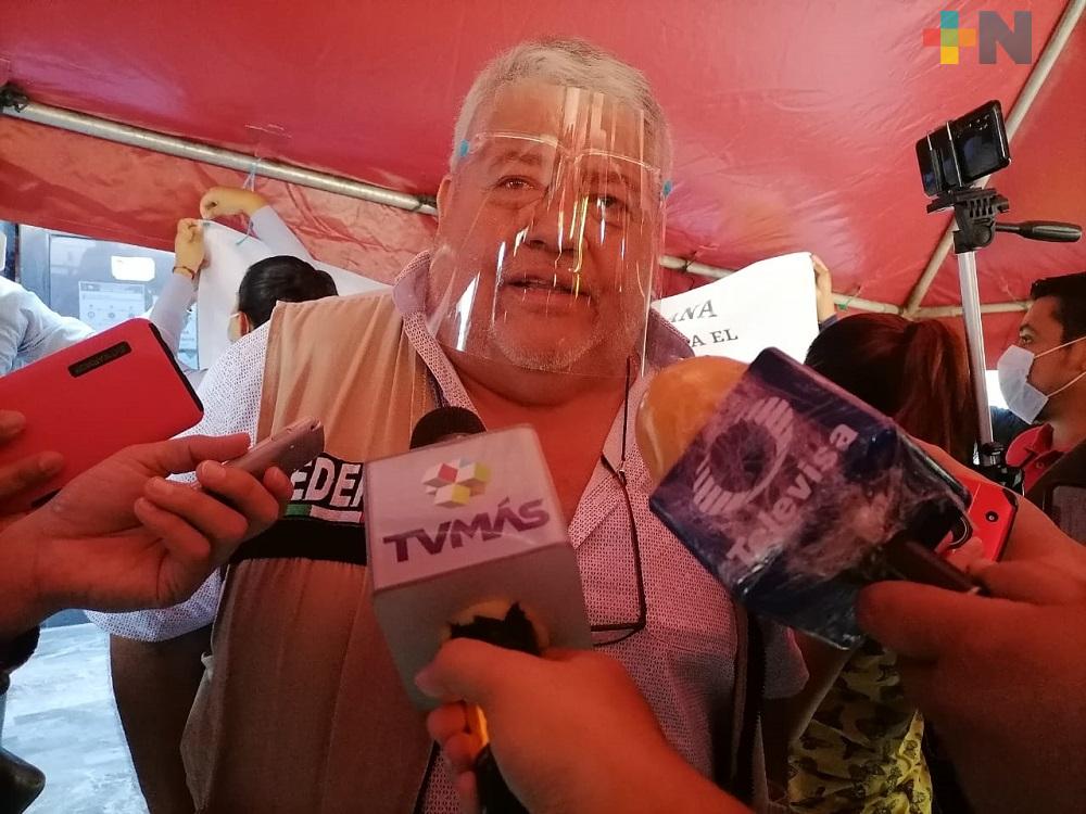 Salud, seguridad e inversiones, temas que atenderá AMLO en su visita a zona sur de Veracruz: Manuel Huerta