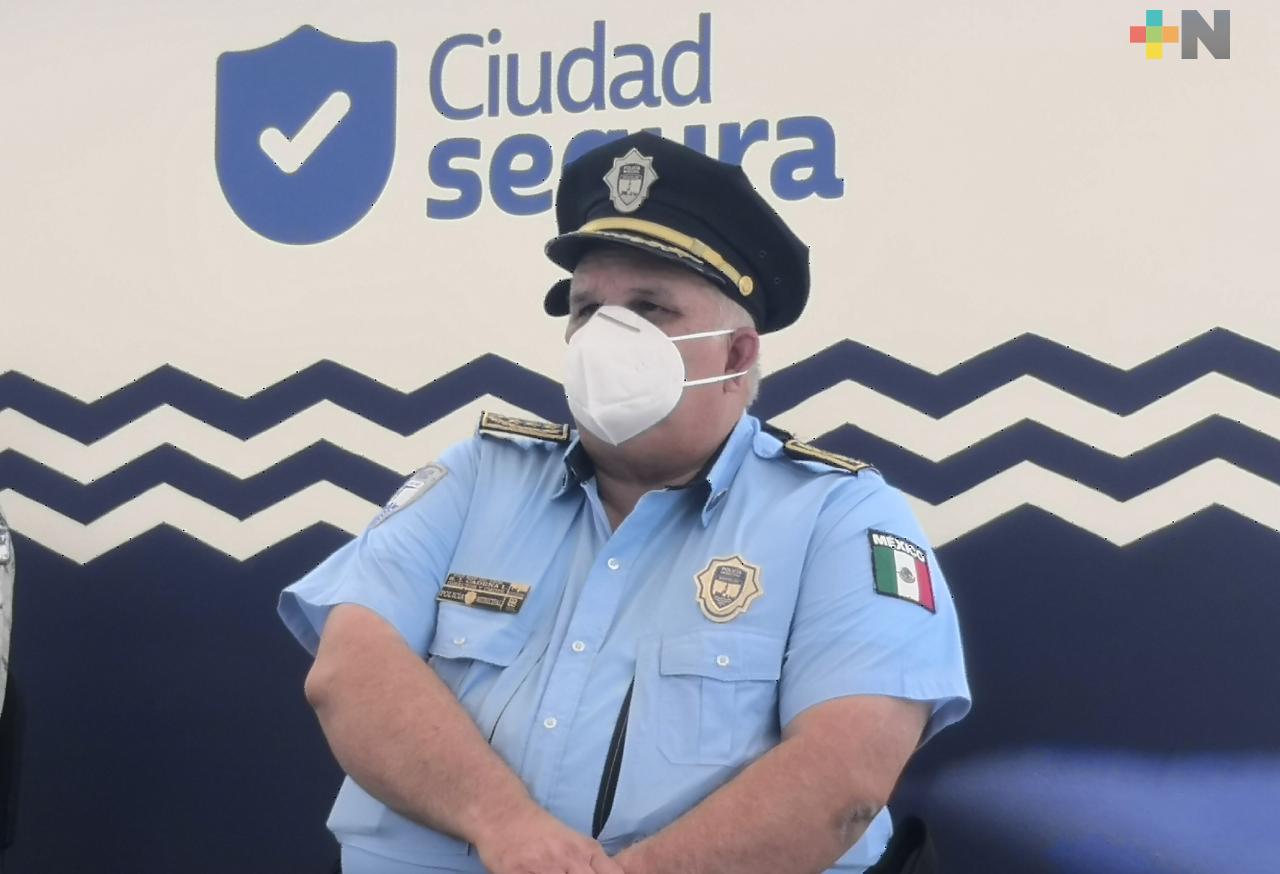 Policía Municipal reforzó vigilancia en las playas de Boca del Río