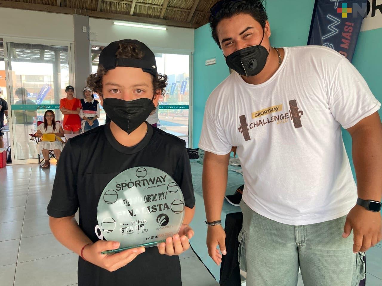 Celebraron Torneo de Tenis de la Amistad Sportway