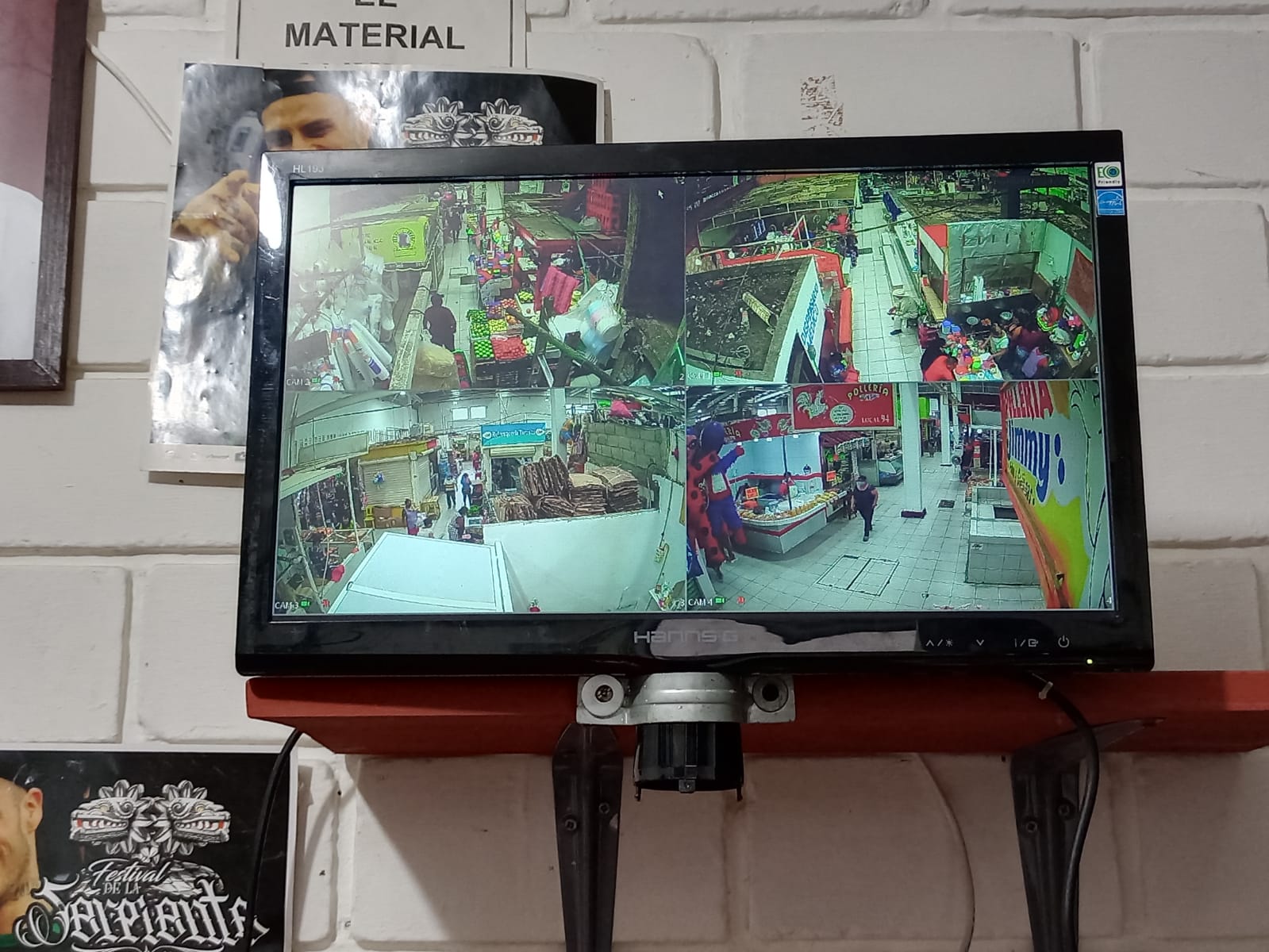 Instalaron cámaras de videovigilancia en el mercado Morelos de Coatzacoalcos