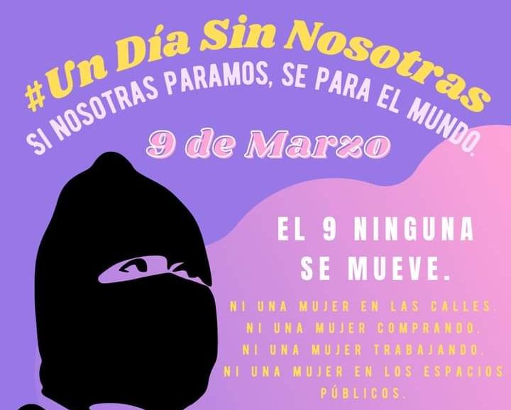 Para crear conciencia contra la violencia a las mujeres, convocan al paro «Un día sin nosotras»