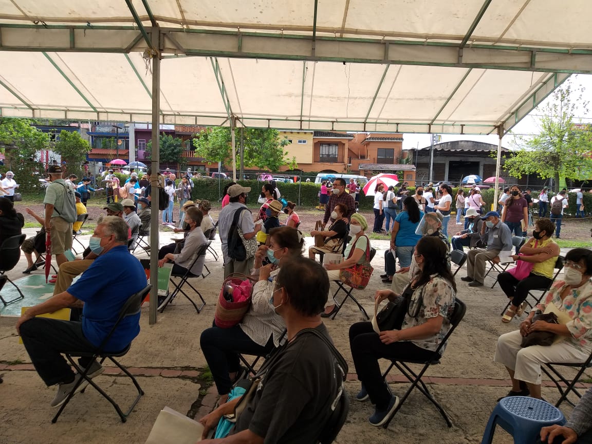 Comenzó la vacunación antiCovid en Coatepec