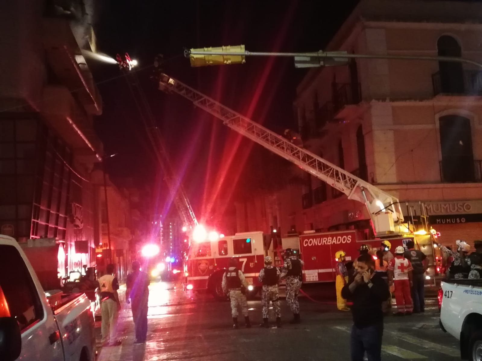 Fue controlado incendio en el puerto de Veracruz