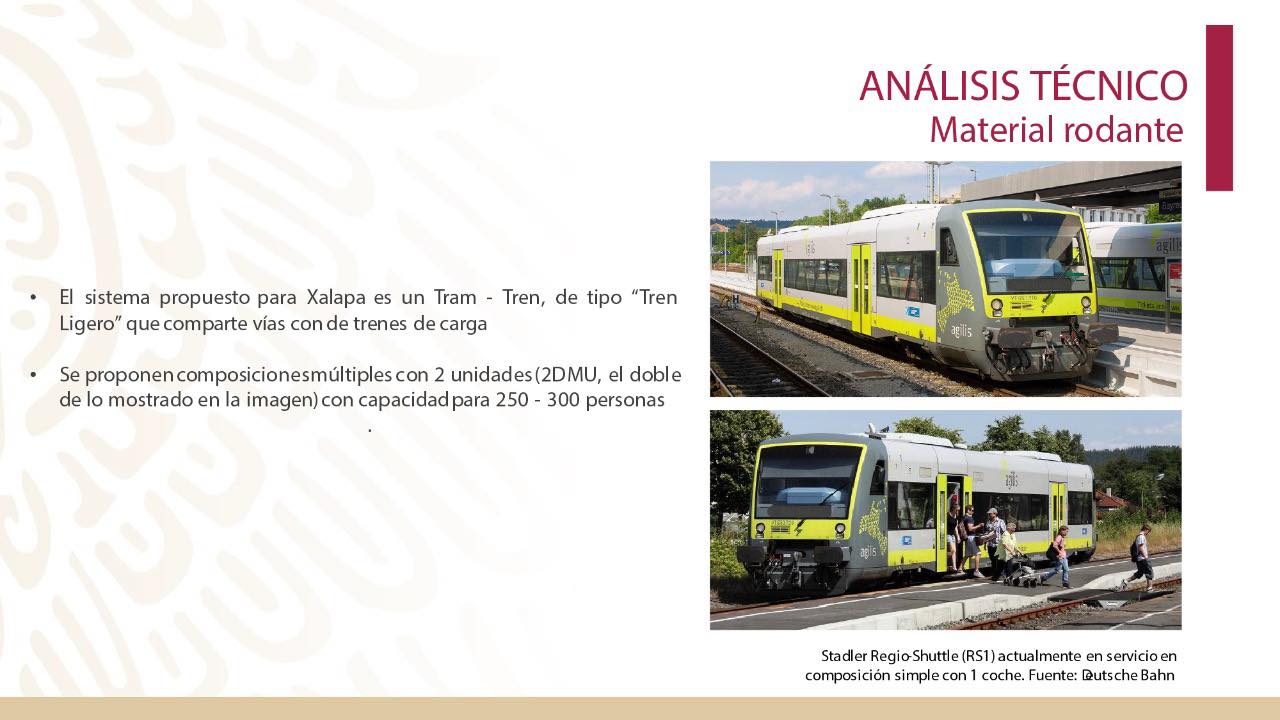 Afirmó el gobernador de Veracruz que hay avances en el proyecto del tren ligero de Xalapa