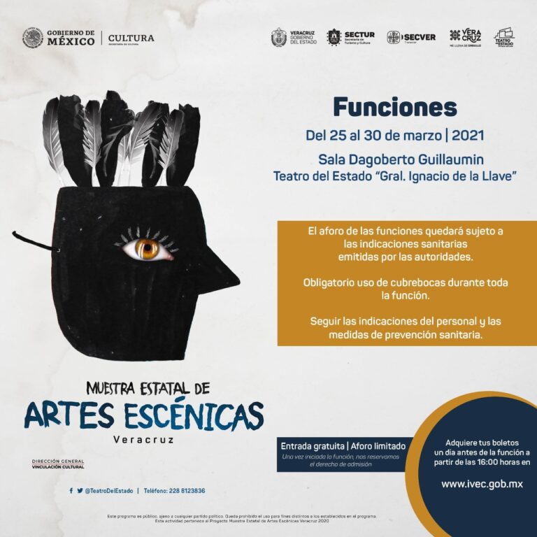 Con Muestra Estatal de Artes Escénicas Veracruz abre sus puertas el Teatro del Estado con un estricto protocolo sanitario