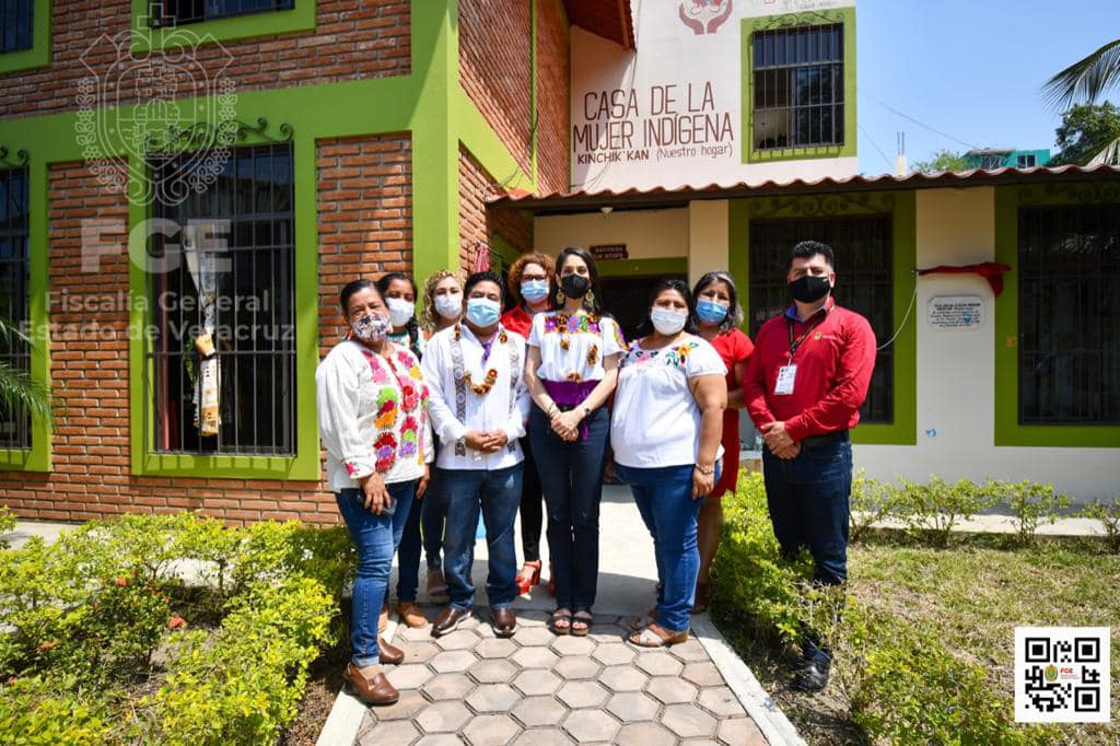 Fiscal General visitó instalaciones de la Casa de la Mujer Indígena Kinchin Kan